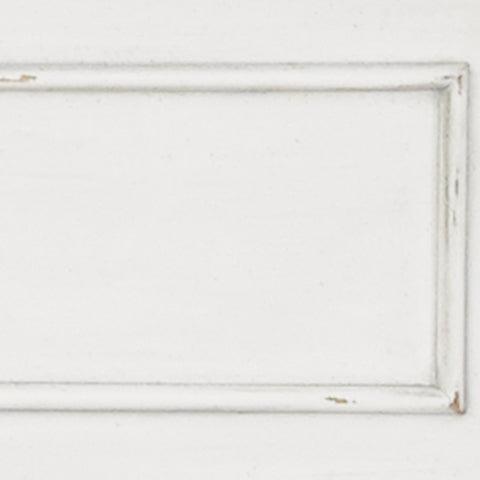Side view angle of Kanwyn Whitewash Panel Storage Bedroom Set bed