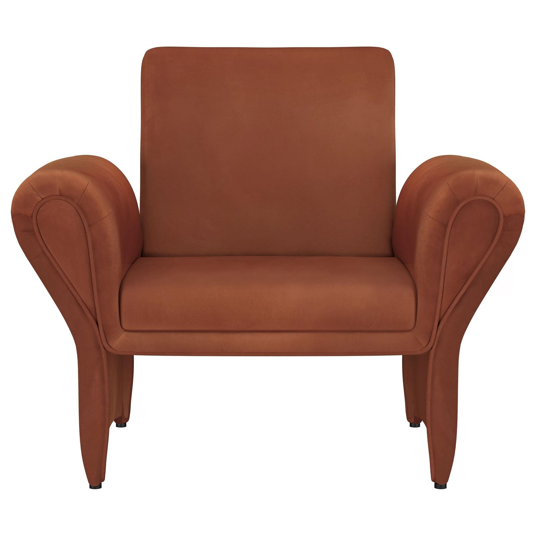 Close-up of Liana chair fabric and arm detailing