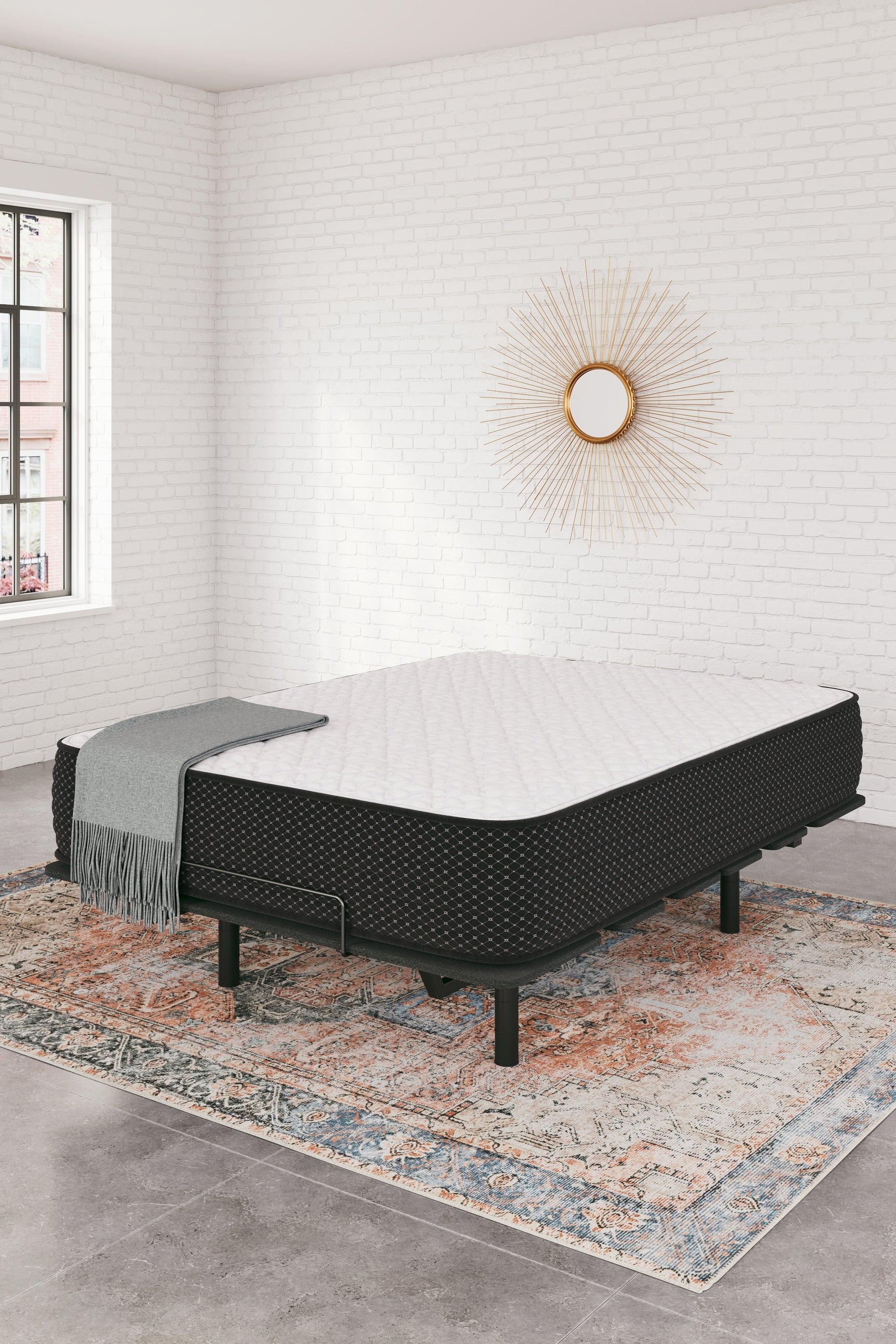 Limited Edition Firm White Queen Mattress by Sierra Sleep® - Packaged box with labels