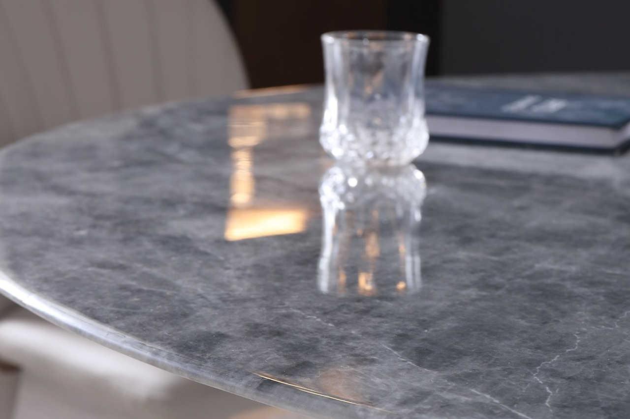 Luxe Dining Table supporting decorative items