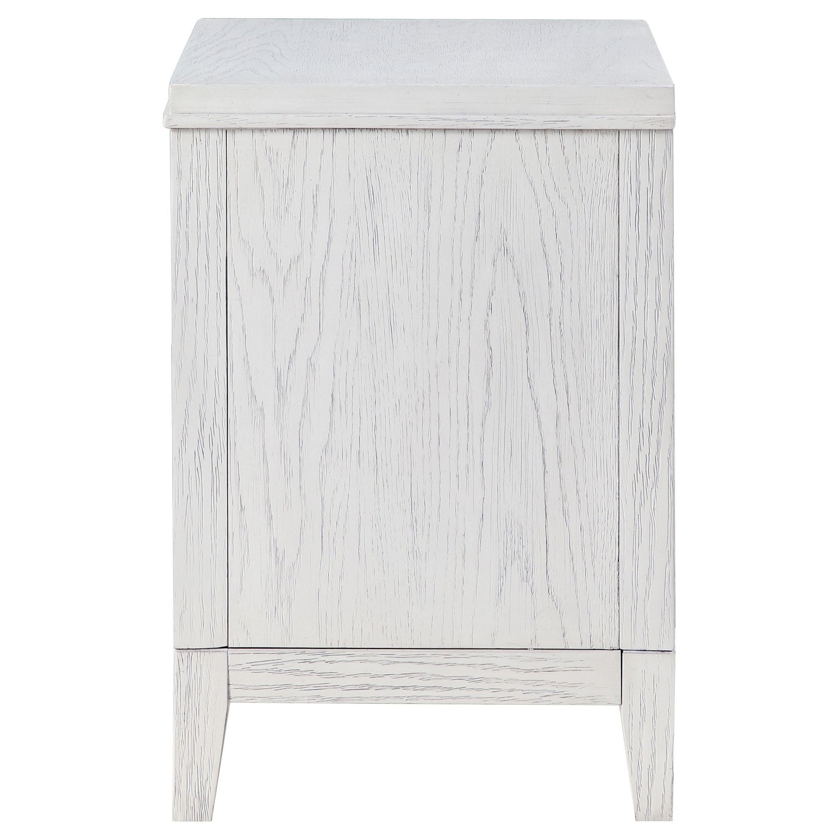 Bottom drawer open showing cedar lining