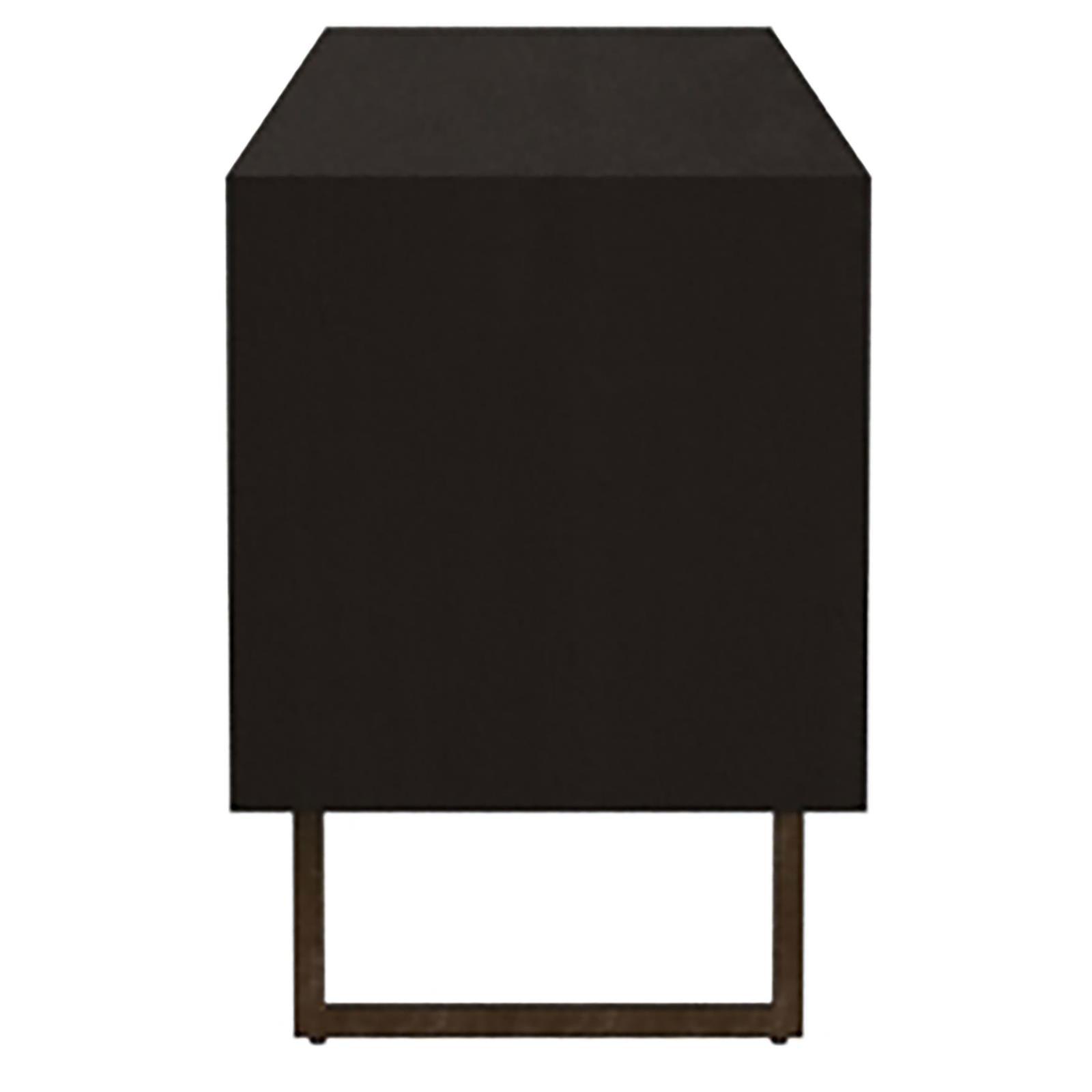 Marsden TV stand iron bracket legs close-up