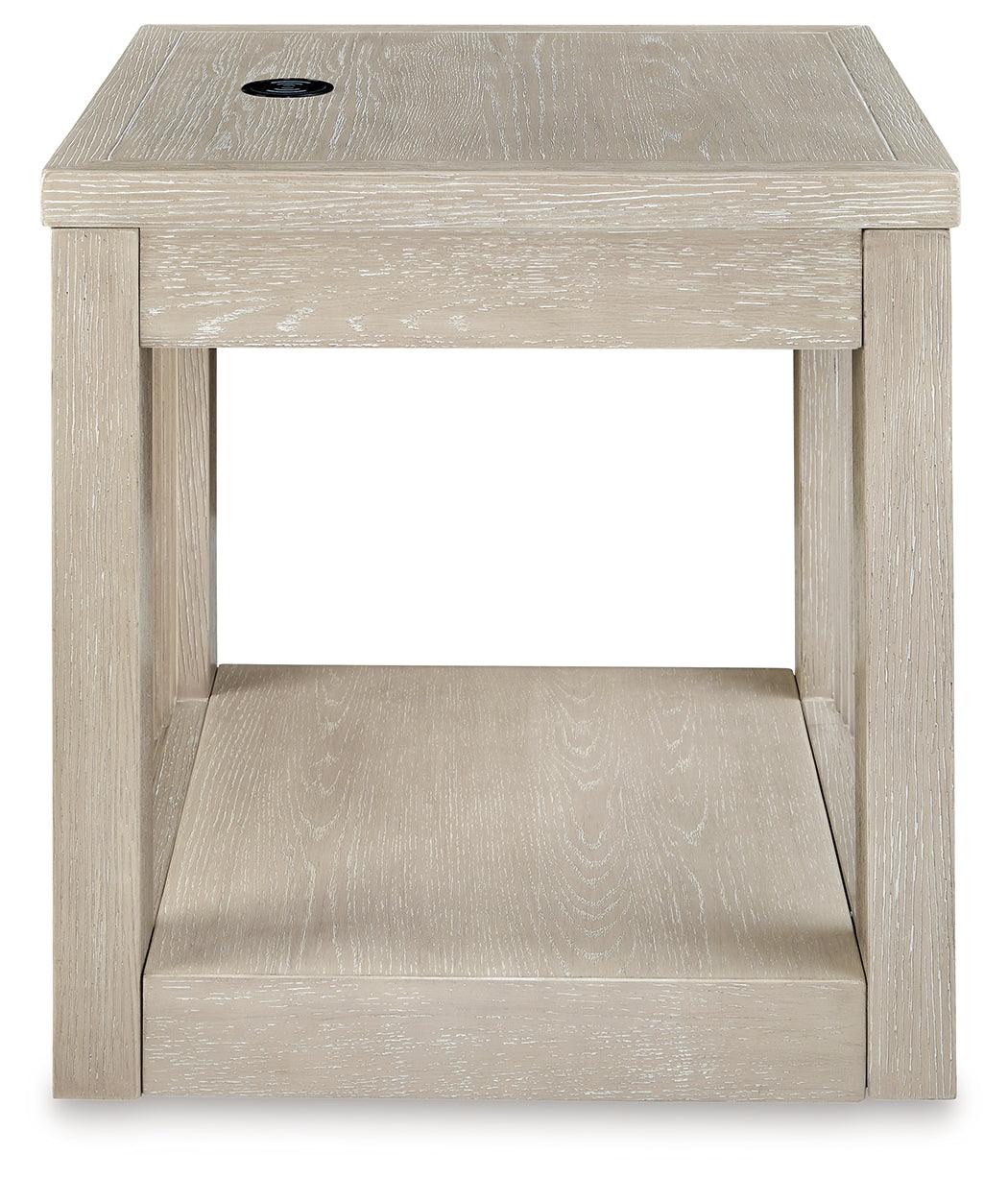 Marxhart End Table lower shelf detail