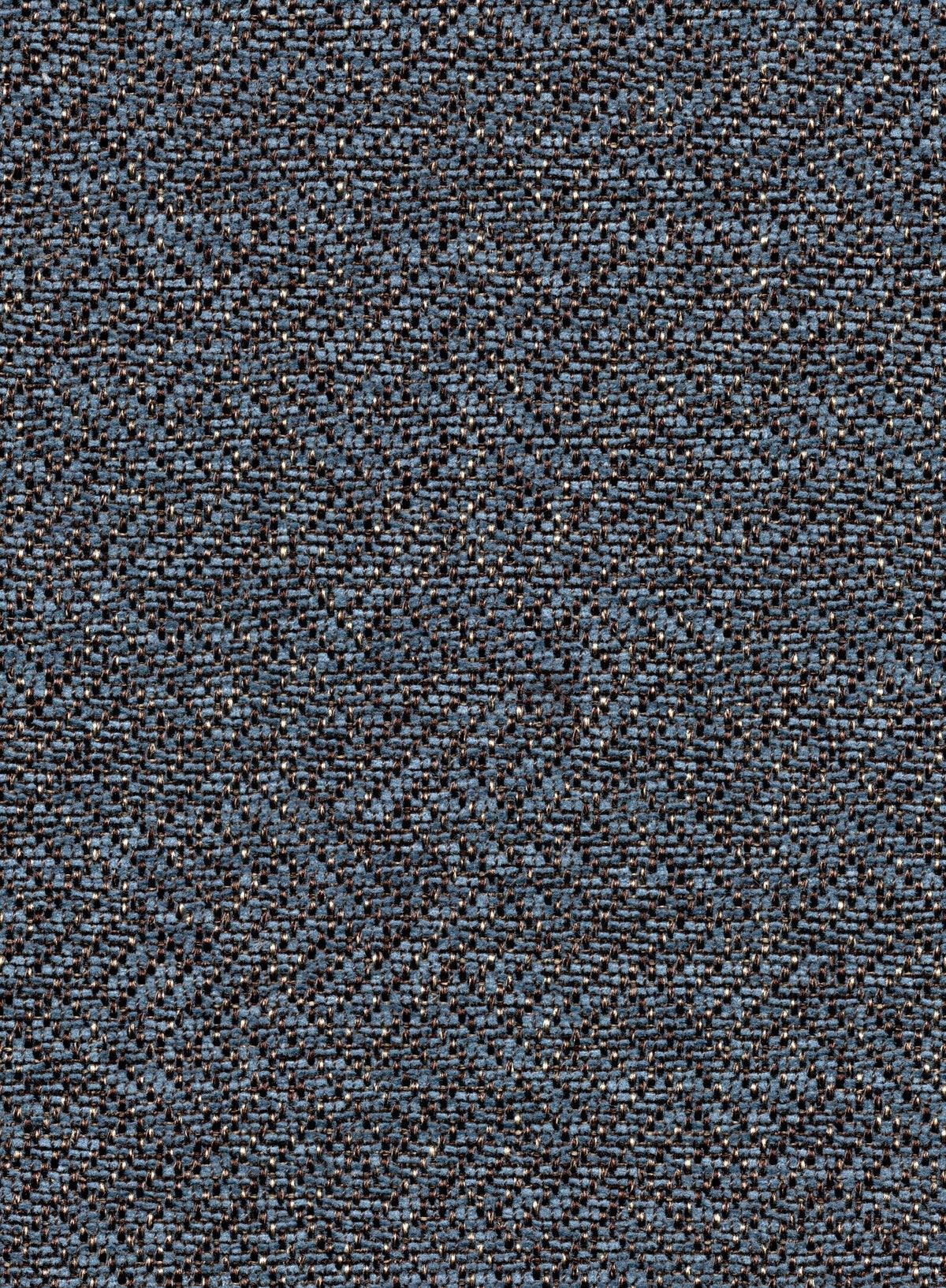 Giorno Blue Swivel Armchair side view