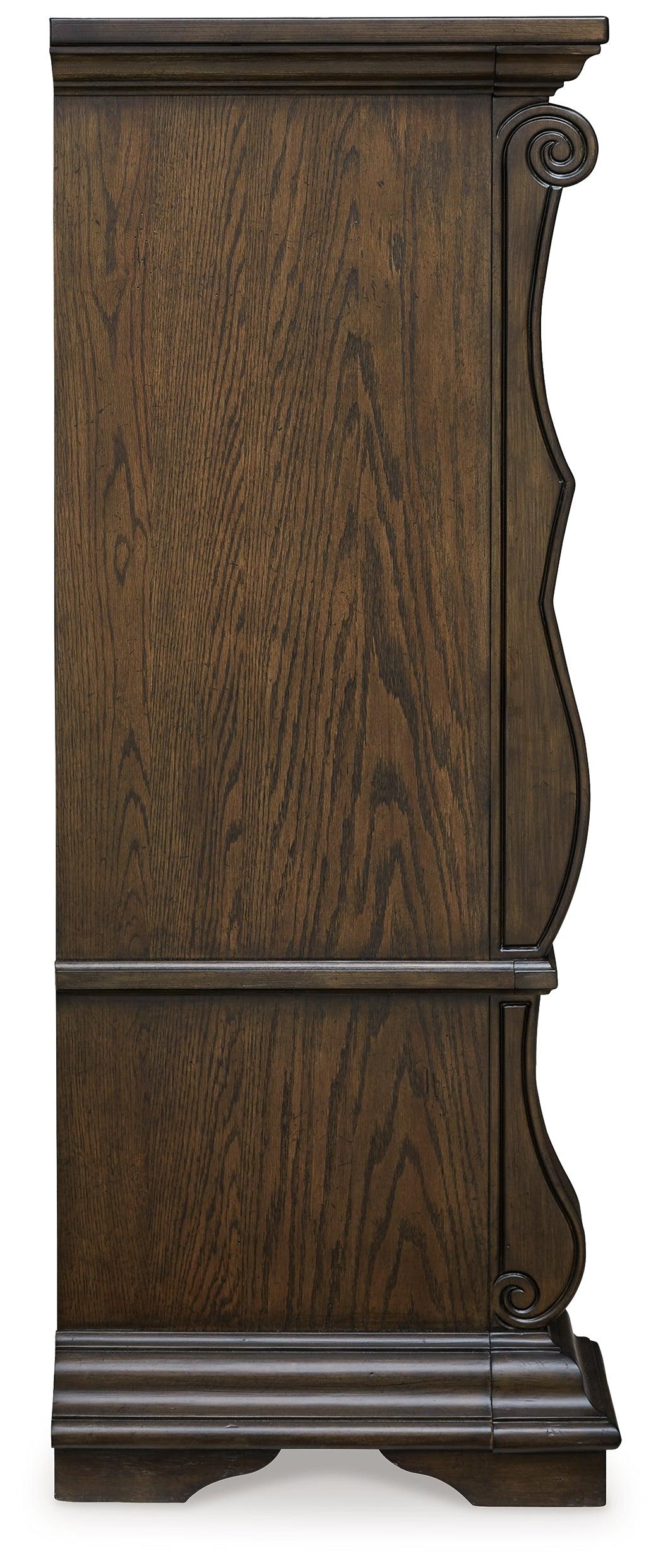 Maylee Chest of Drawers top surface view