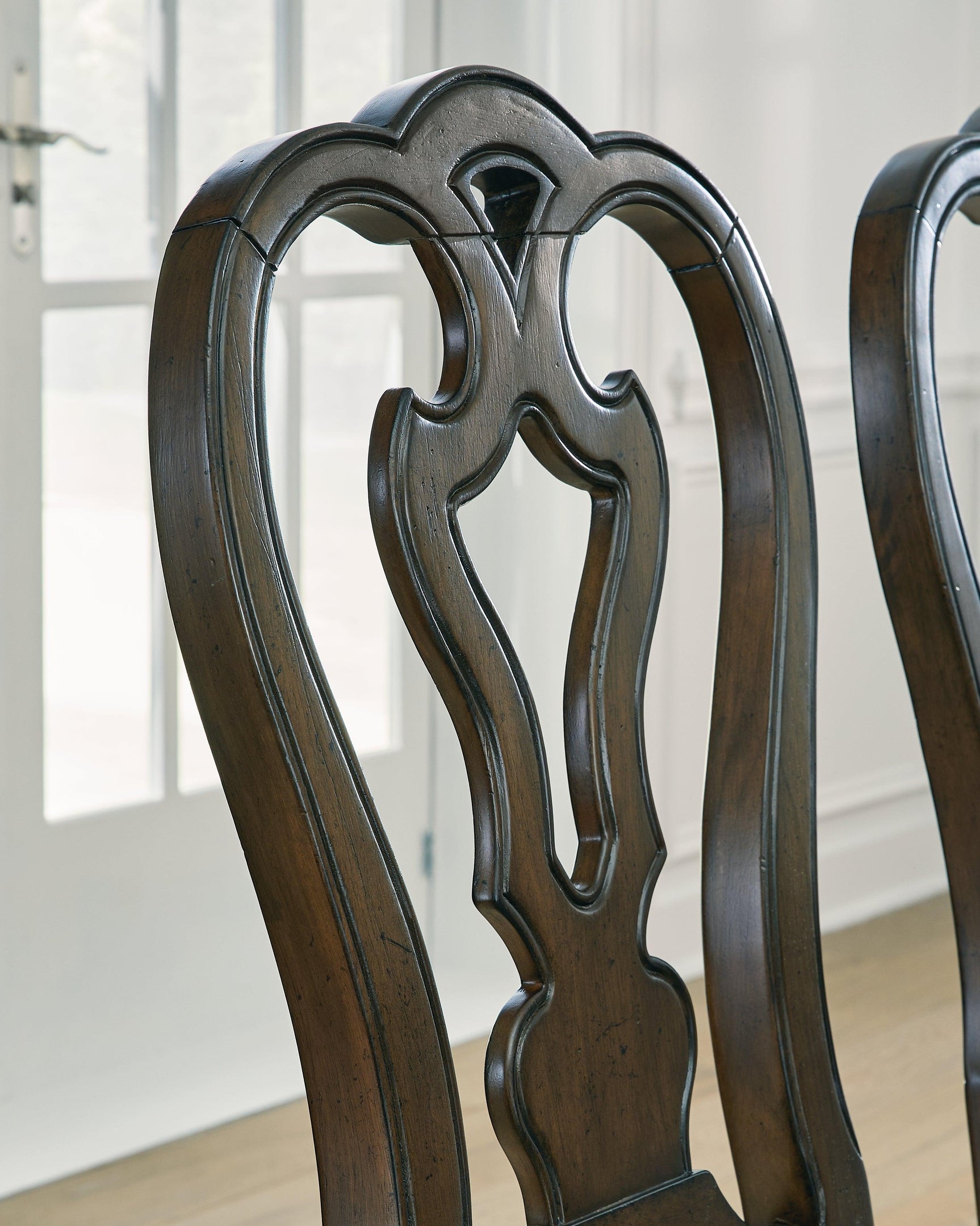 Maylee Dark Brown Dining Chair - Ella Furniture