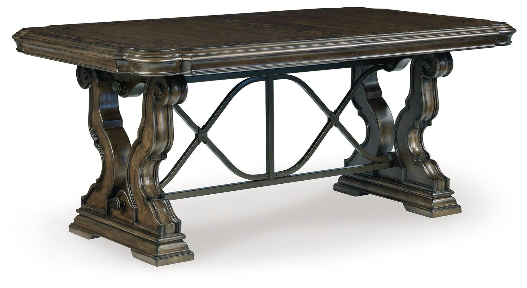 Maylee Table shaped metal stretcher detail