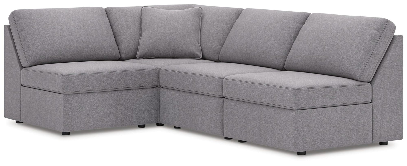 Modmax Granite Performance Fabric,Next-Gen Nuvella™ 4-Piece Sectional view 2