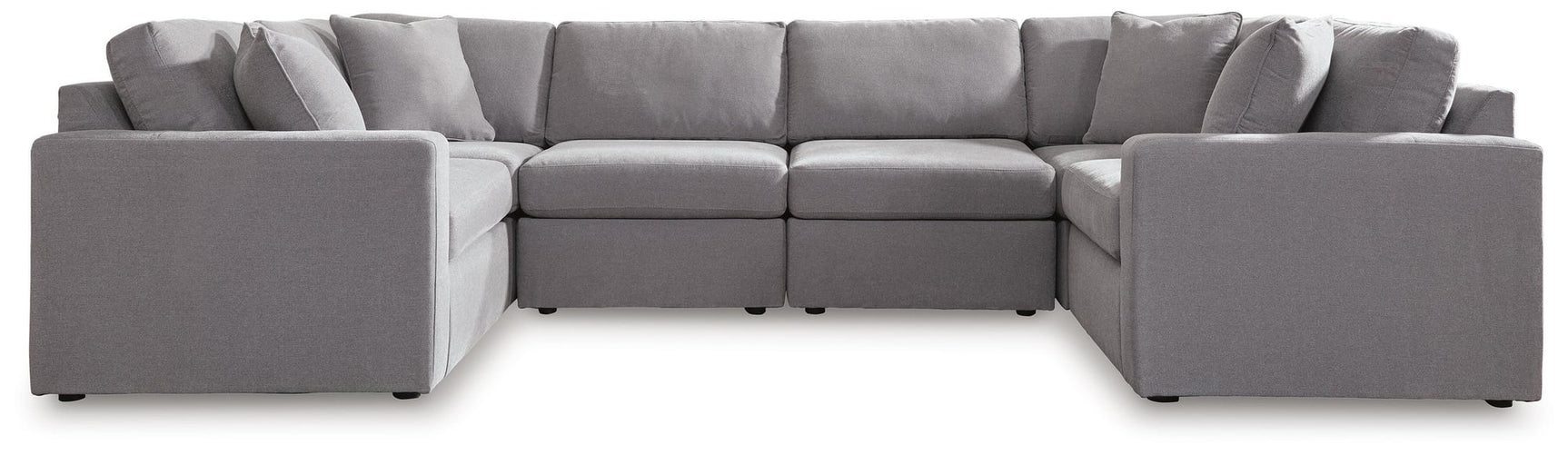 Modmax Granite Performance Fabric,Next-Gen Nuvella™ 6-Piece Sectional - image 2