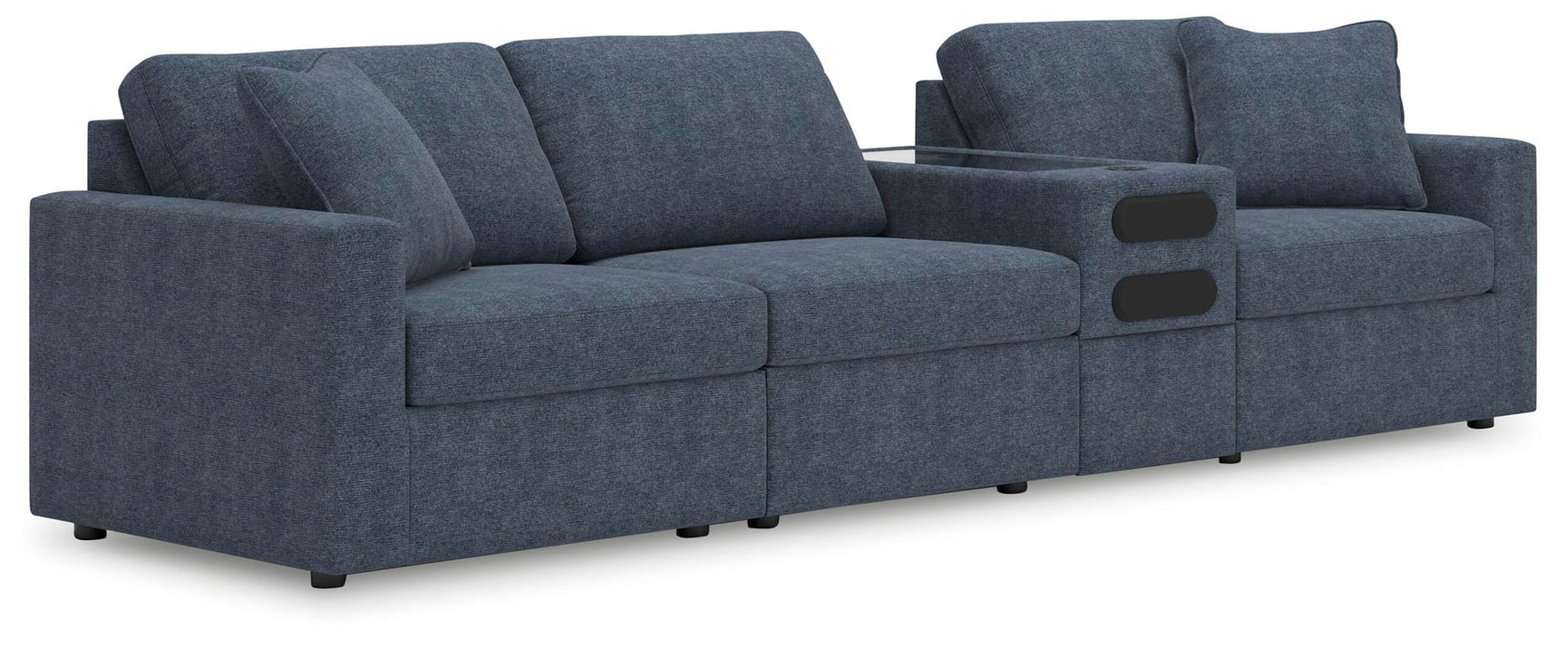 Modmax Ink Performance Fabric,Next-Gen Nuvella™ 4-Piece Sectional - image 1