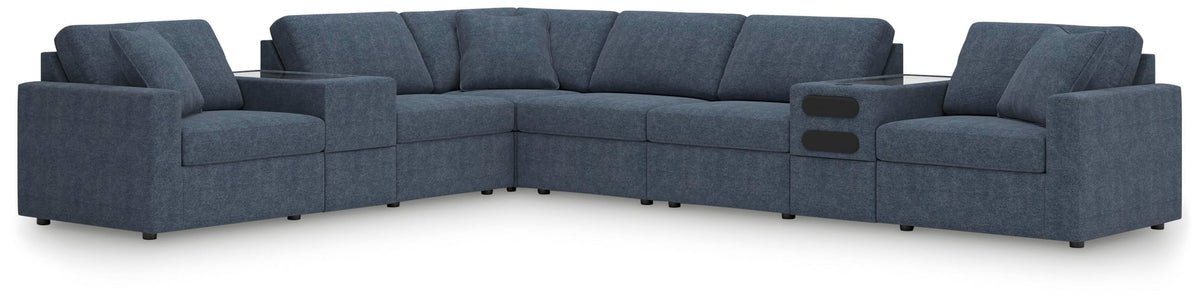 Modmax Ink Performance Fabric,Next-Gen Nuvella™ 8-Piece Sectional - image 1