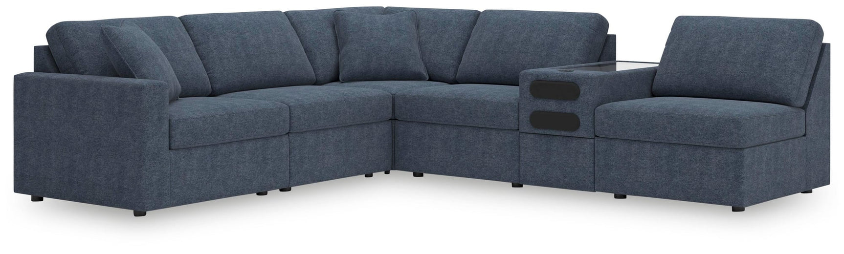 Modmax Ink Performance Fabric,Next-Gen Nuvella™ 6-Piece Sectional - image 1