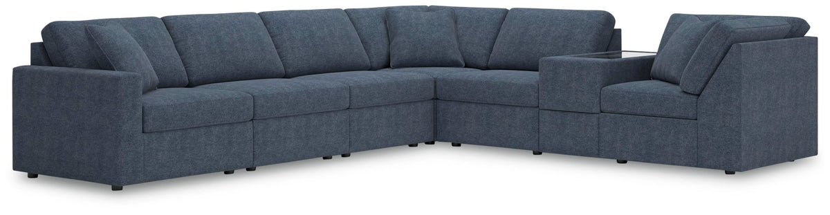 Modmax Ink Performance Fabric,Next-Gen Nuvella™ 7-Piece Sectional - image 1