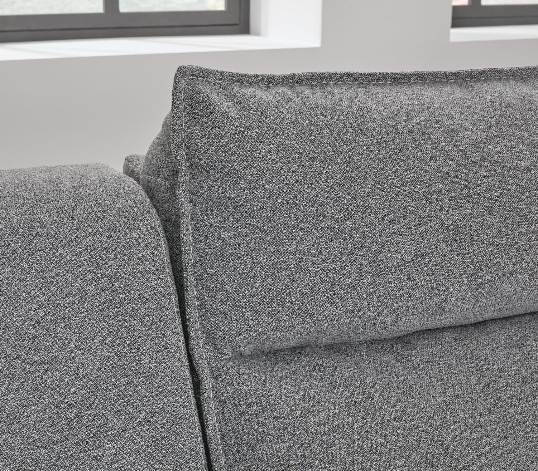 Modmax II Salt and Pepper Next-Gen Nuvella™ 6-Piece Power Reclining Sectional with Chaise and Console - image 5