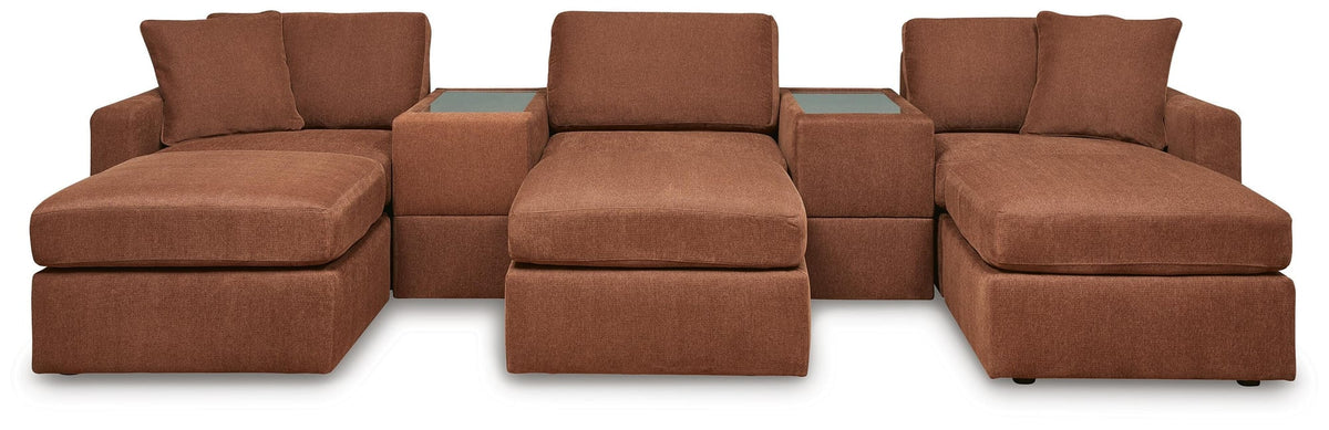 Modmax Spice 5-Piece Sectional with Ottoman - image 2