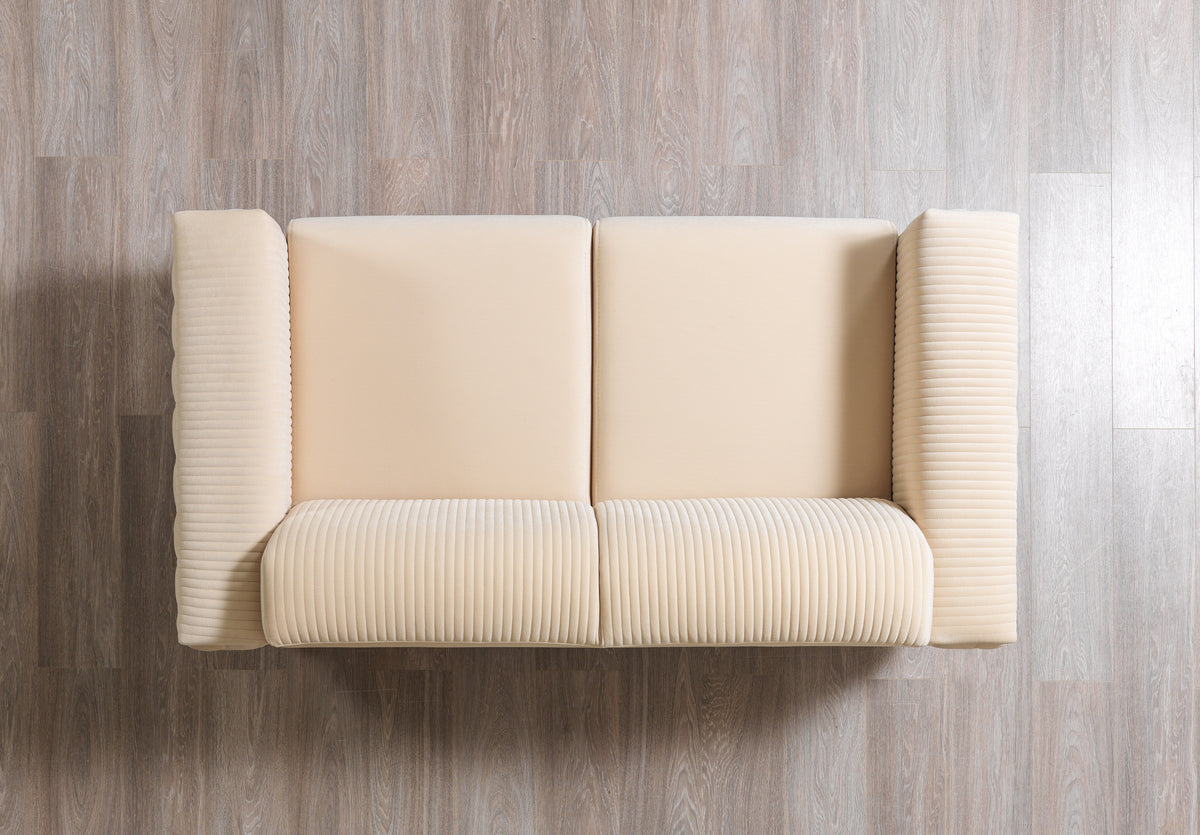 Detail of sofa arm design
