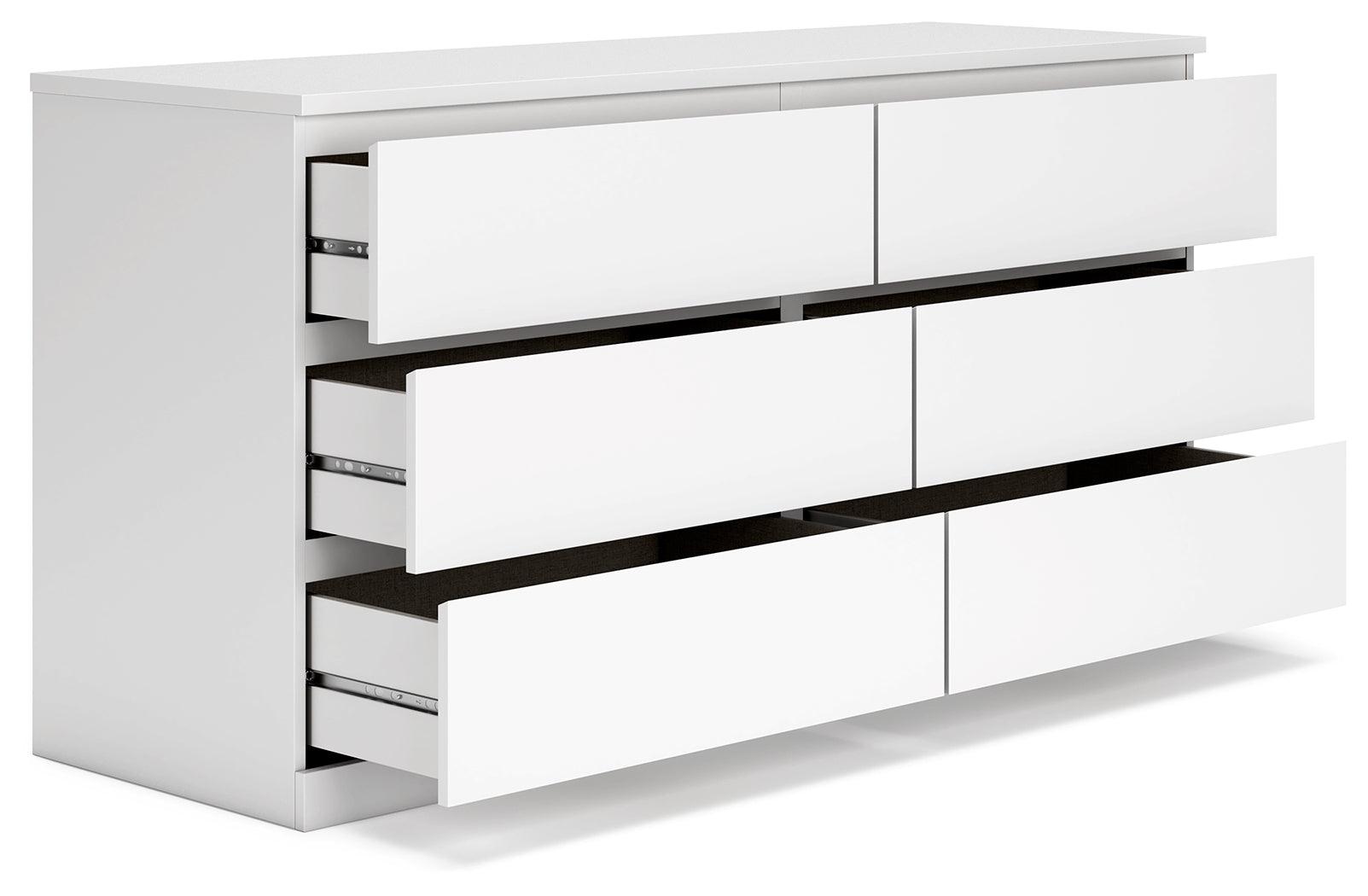 Onita White Dresser - Ella Furniture