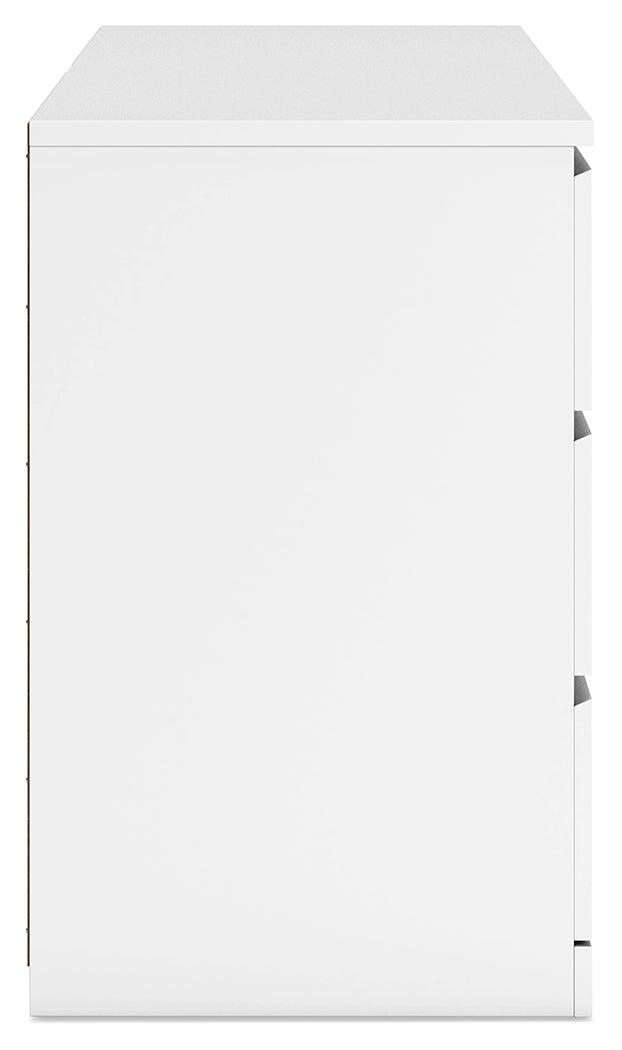 Onita White Dresser - Ella Furniture