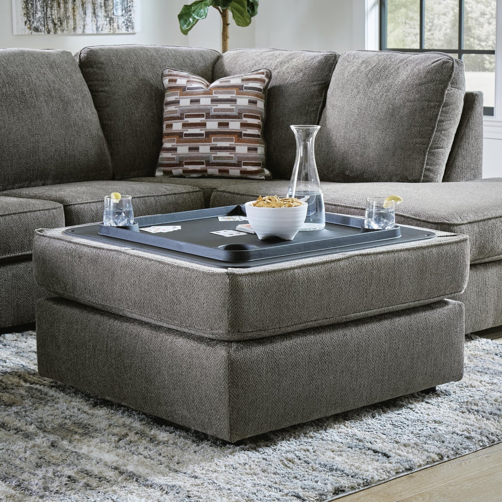 O'Phannon Putty 2-Piece Sectional with Ottoman - image 14