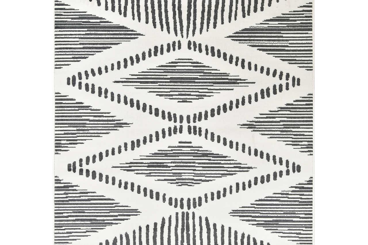 Posh 152 Medium Bone Rug by New Era, angled top-down view