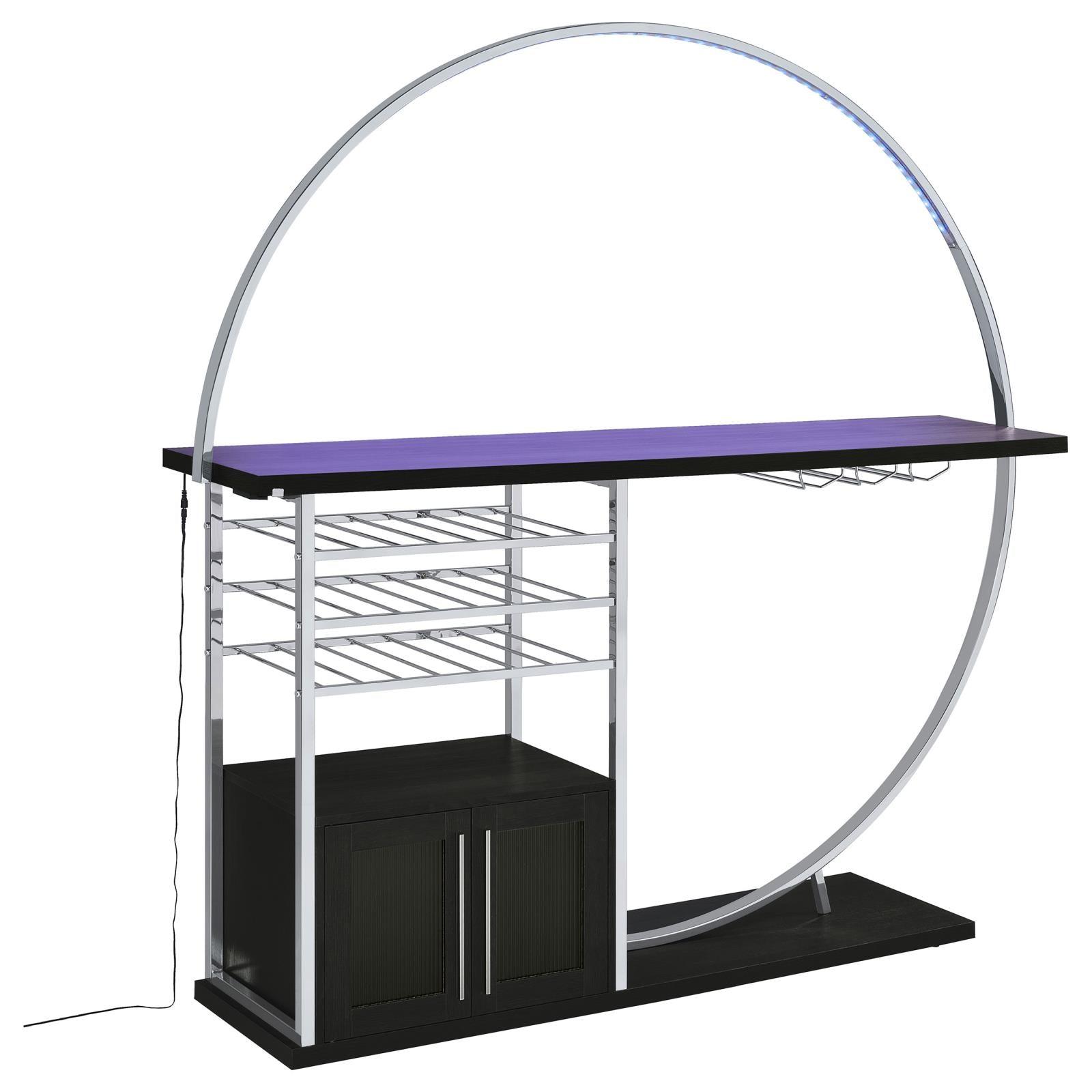 Risley home bar metal frame base