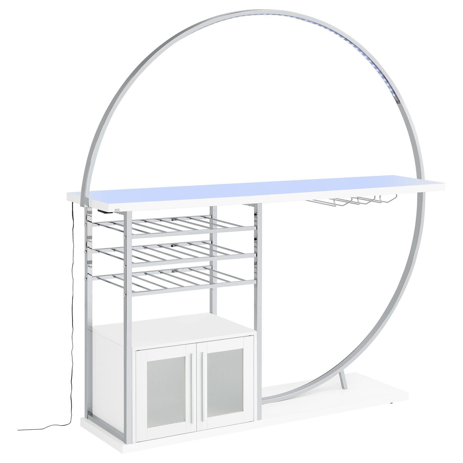 Risley bar showing plastic glides under metal frame