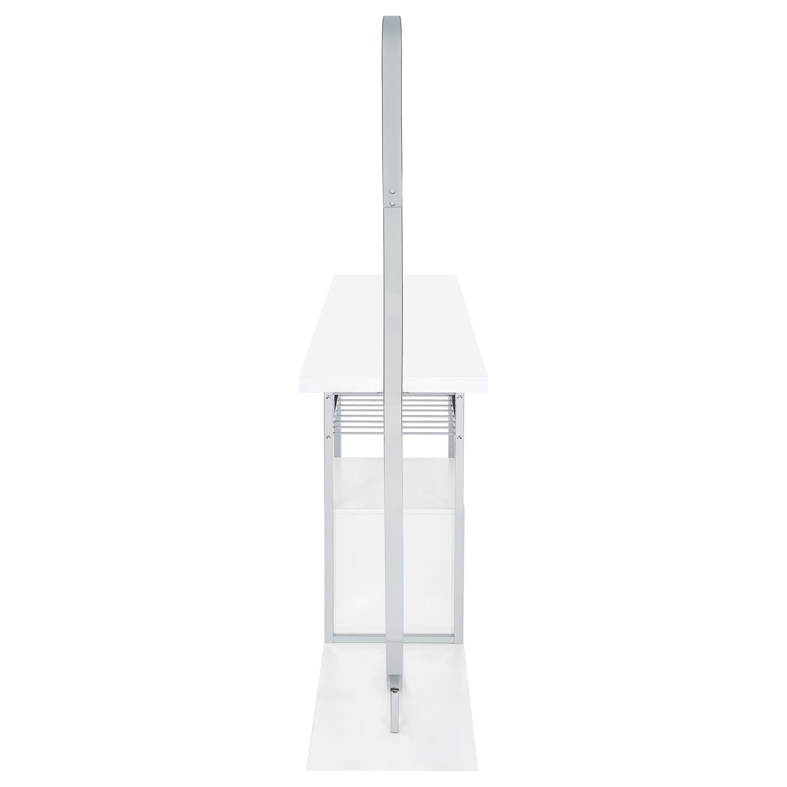 Risley bar showing rectangular shape and chrome frame