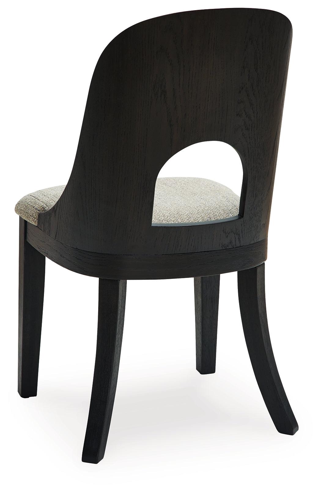 Rowanbeck chair seat detail with foam cushion