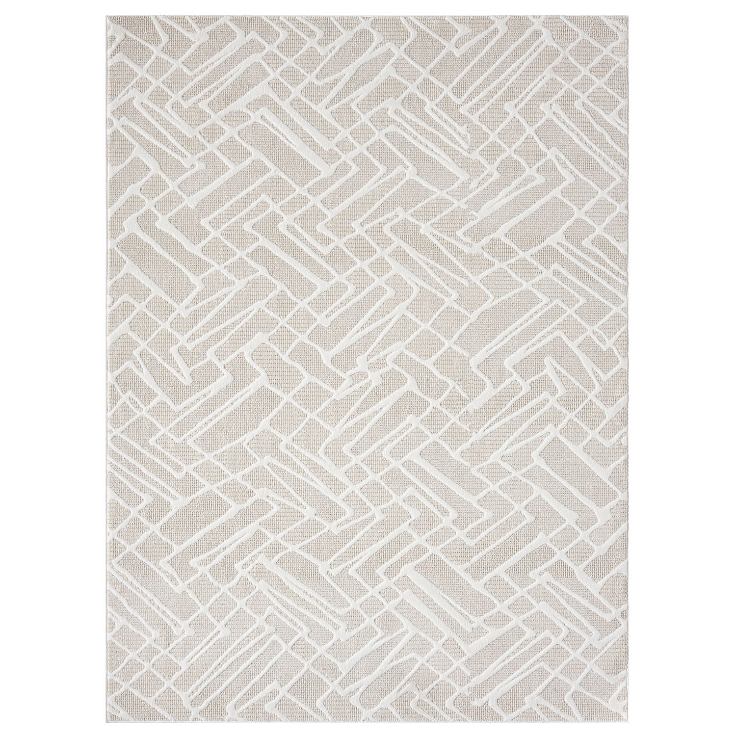 Rubix 892 Latte 5x7 Area Rug from Decor Furniture