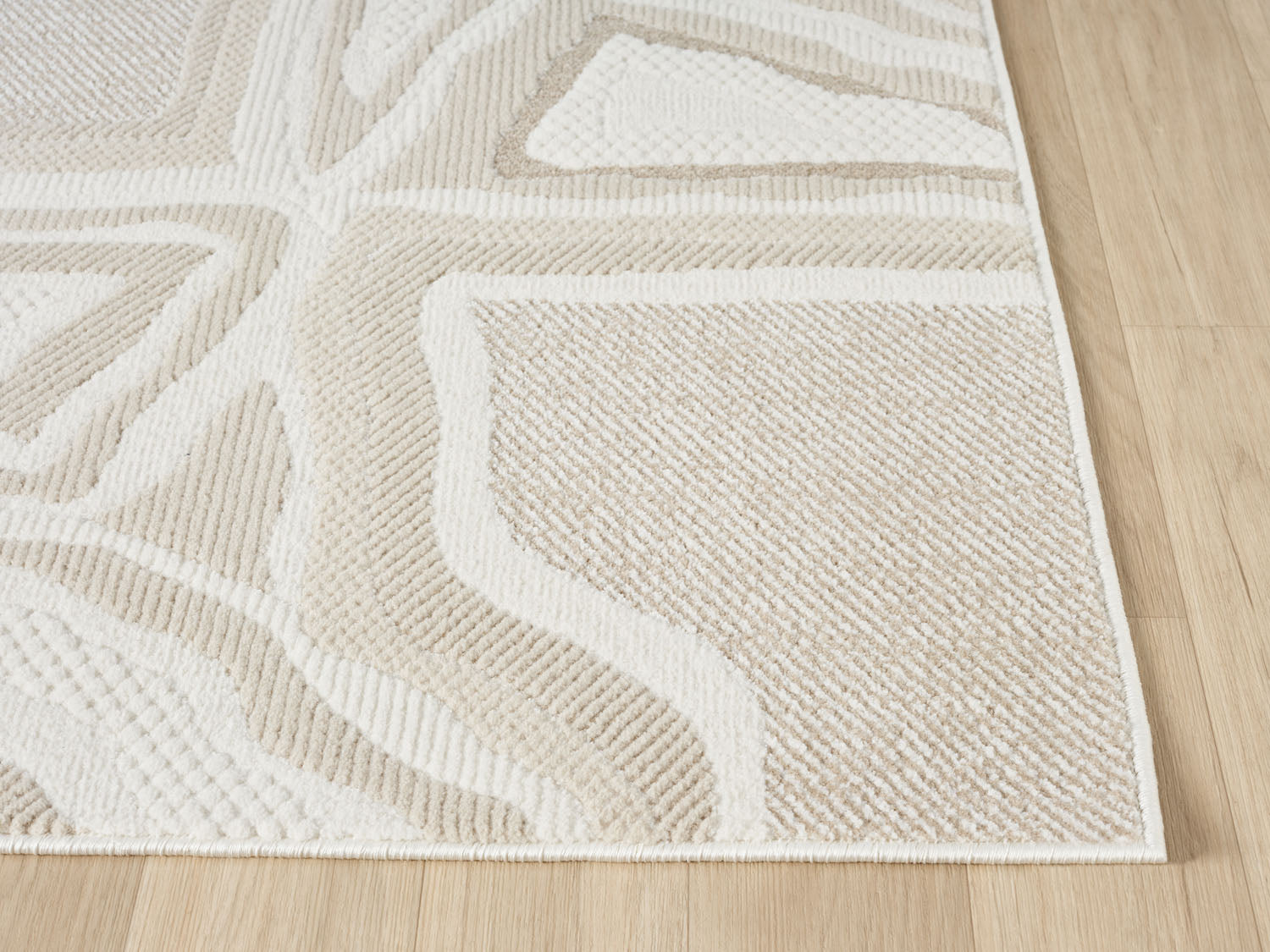 Rubix 893 Latte 5x7 Area Rug view 2