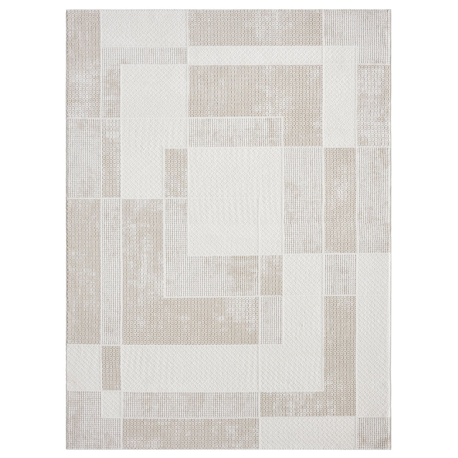 Rubix 894 Latte 5x7 Area Rug from Decor Furniture