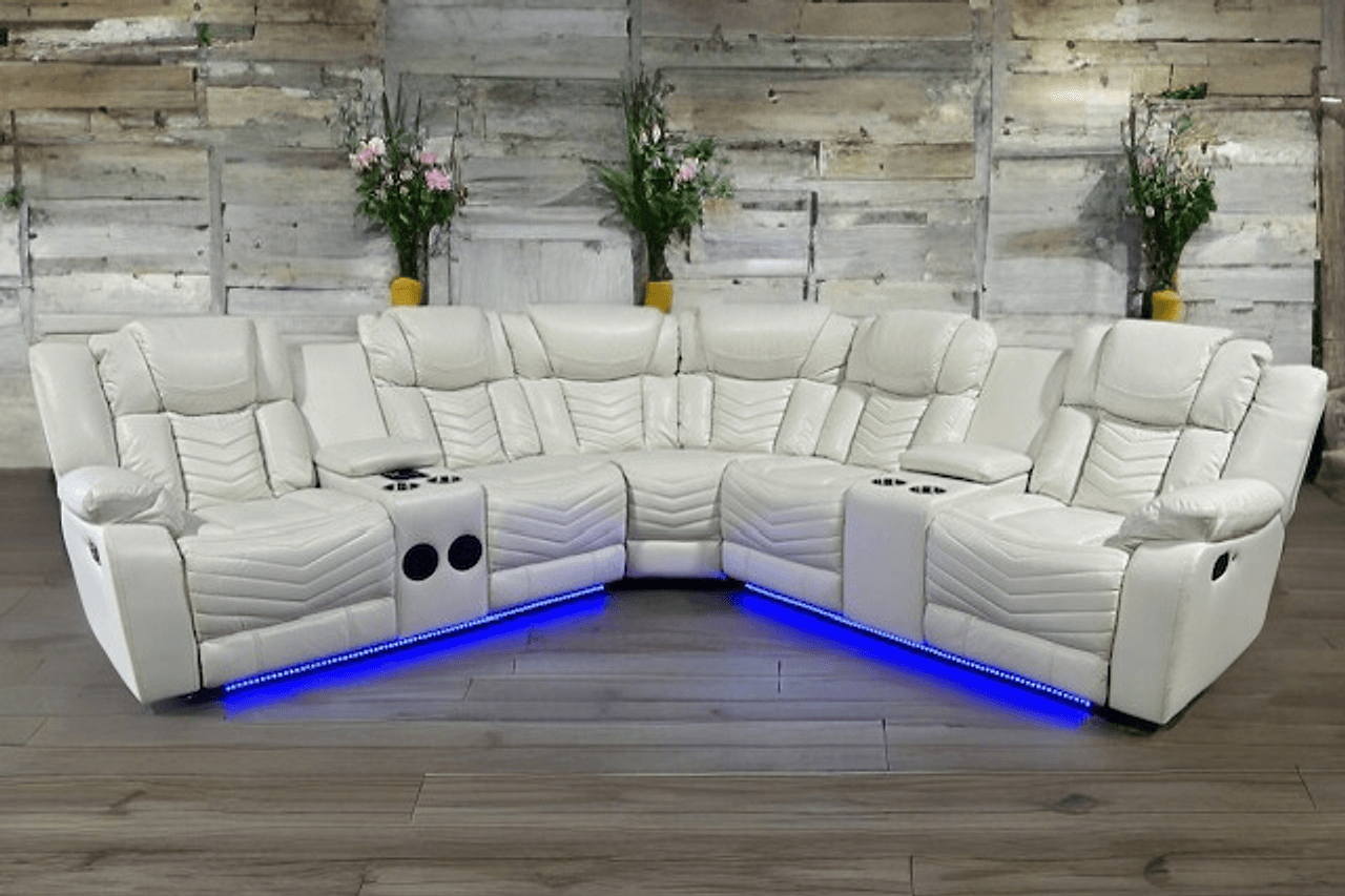 Wedge corner piece of Lucky Charm sectional
