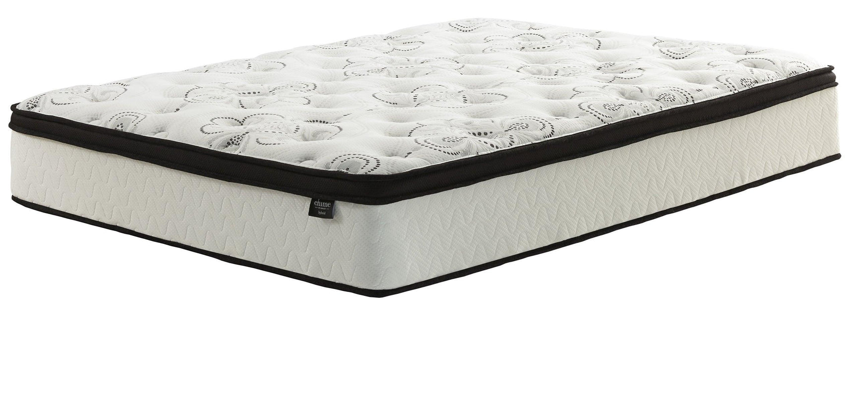 M697 12 inch hybrid mattress edge and surface detail