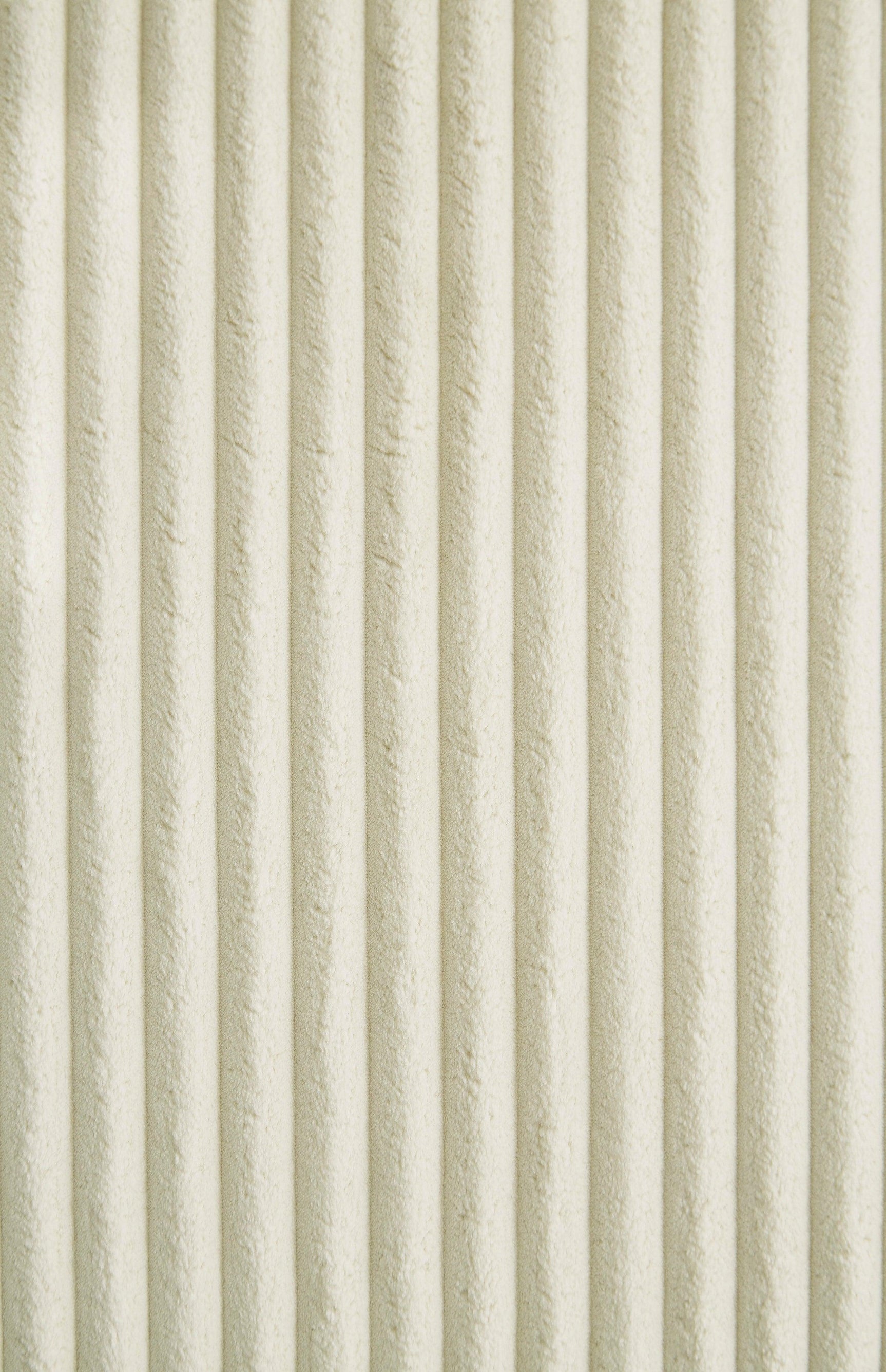 detail view of Lindyn Ivory Upholstered 2-Piece Sectional fabric and design