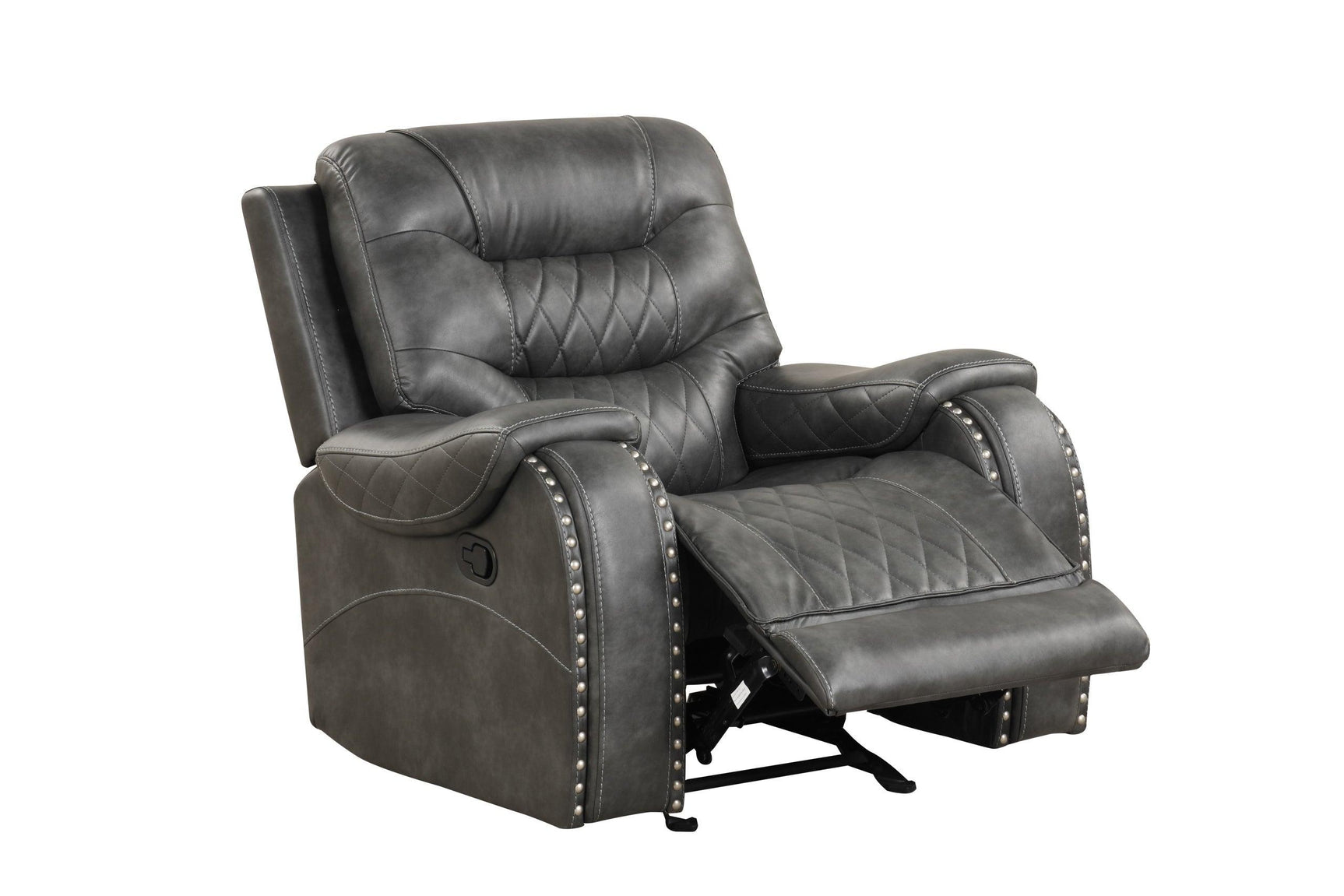 Ashley2003 oversized 3-piece reclining set angled view