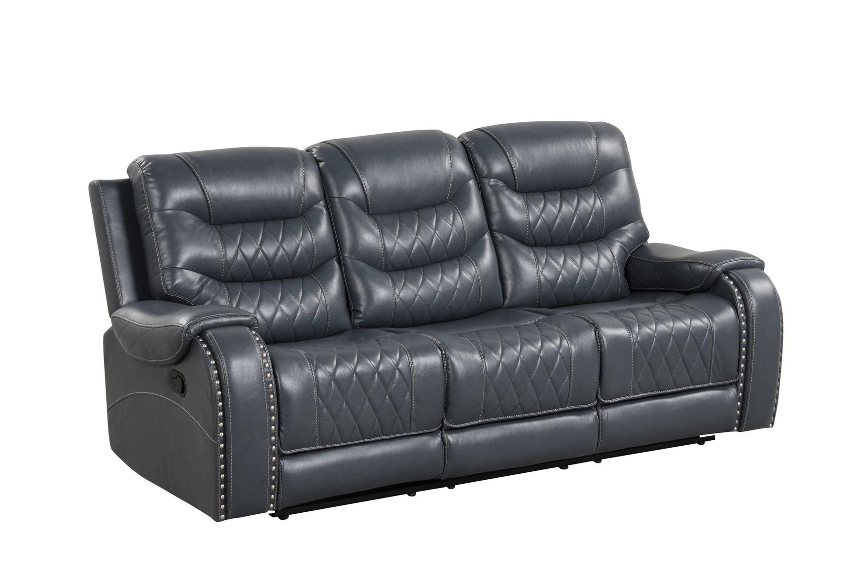 Ashley2004 oversized 3-piece reclining set side angle