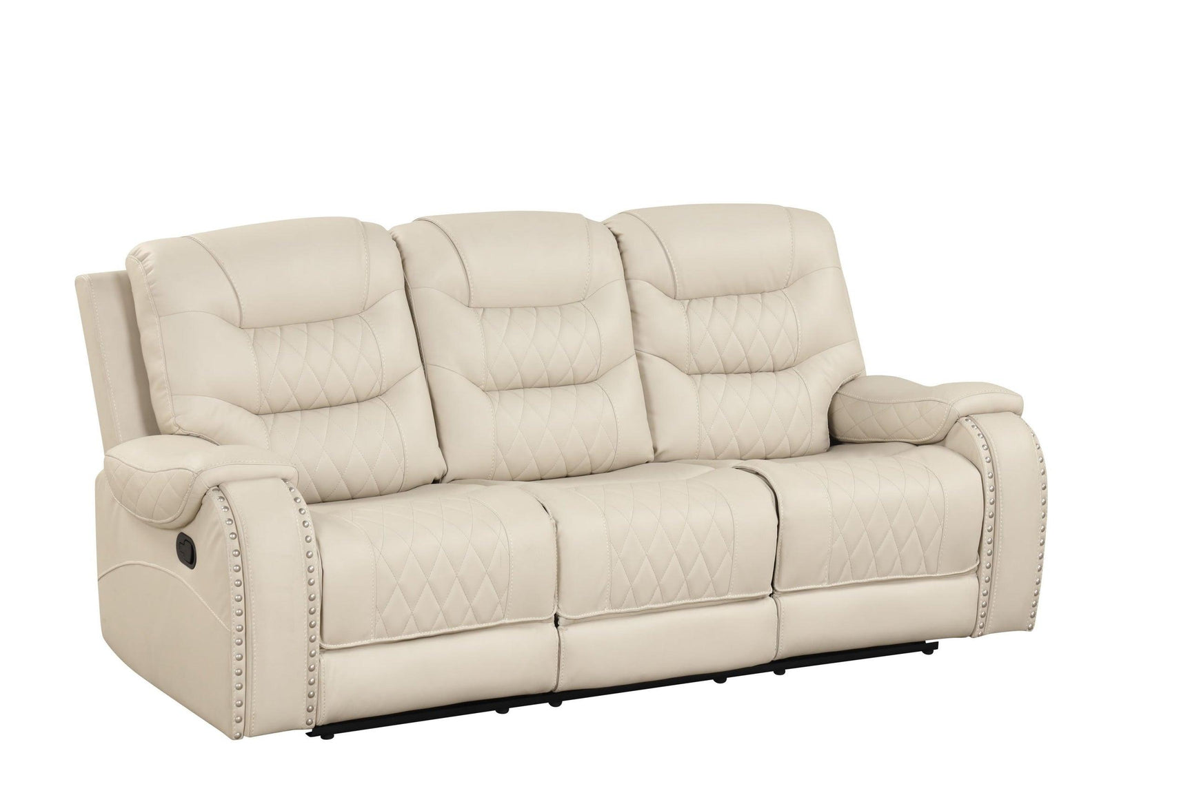 Ashley2005 Oversized 3-Piece Reclining Set side view showing loveseat