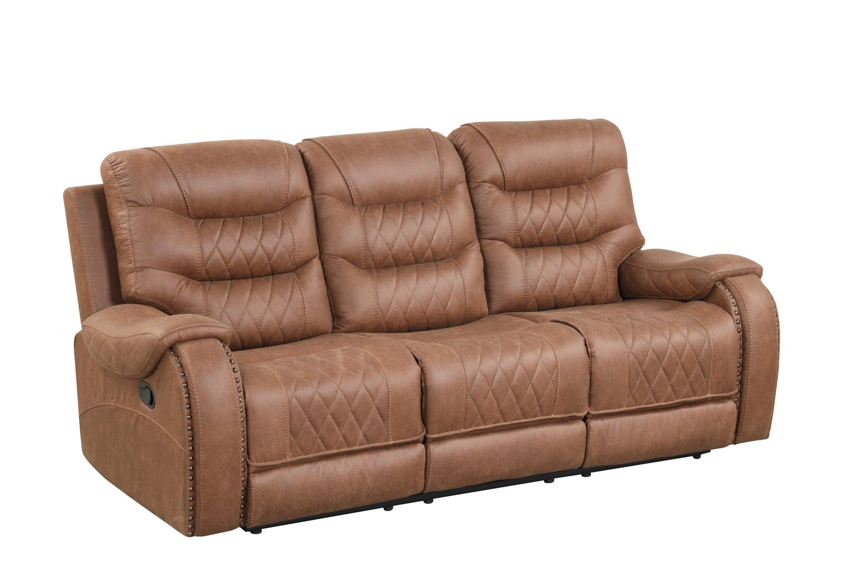 Ashley3001 oversized 3-piece reclining set sofa with drop-down table and cupholders