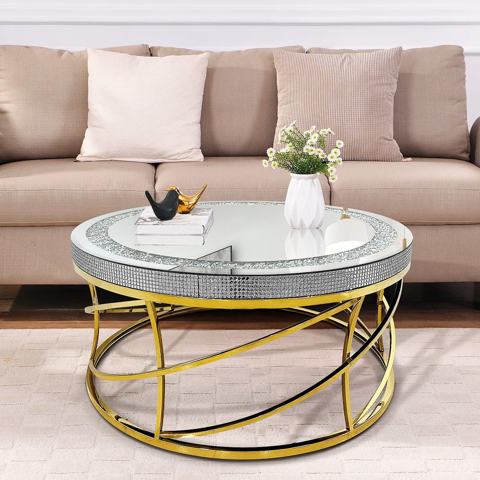 Asona 3-piece occasional table set corner view