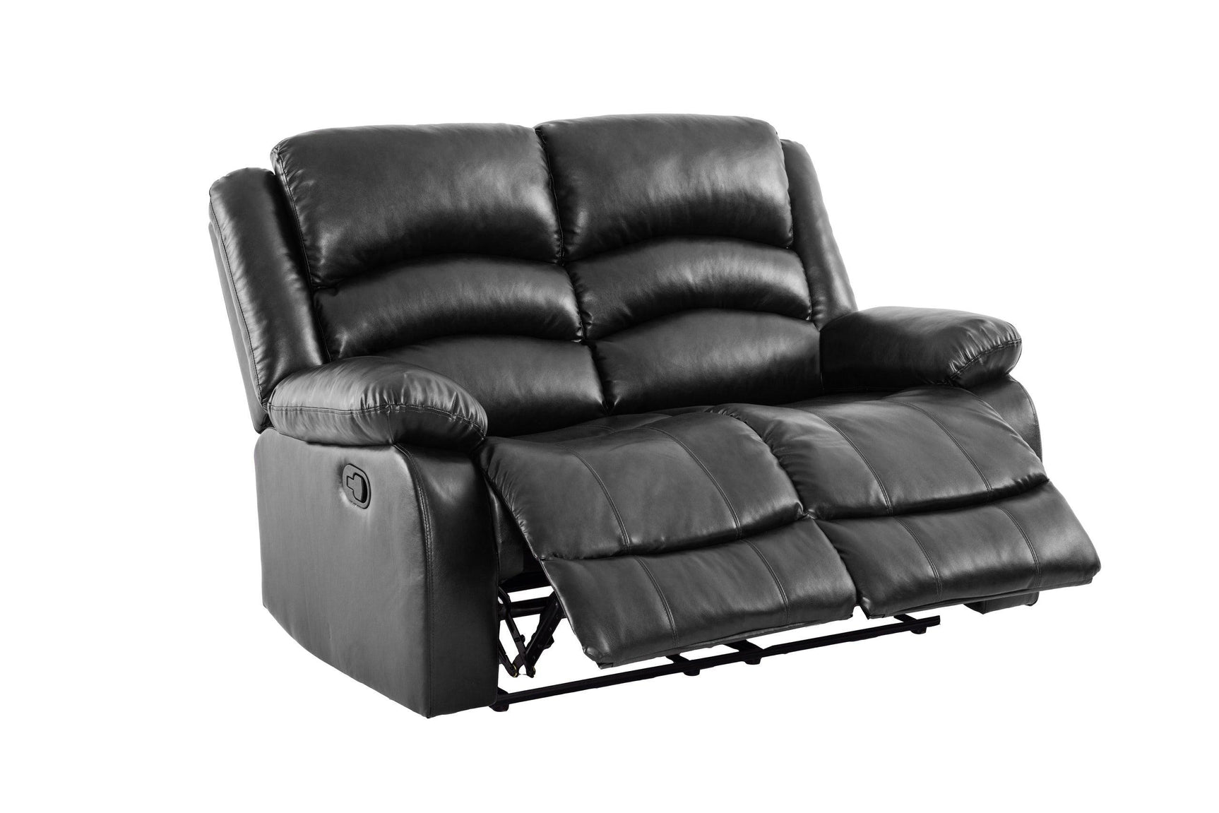 Dynamo2 Black Faux Leather Recliner detail