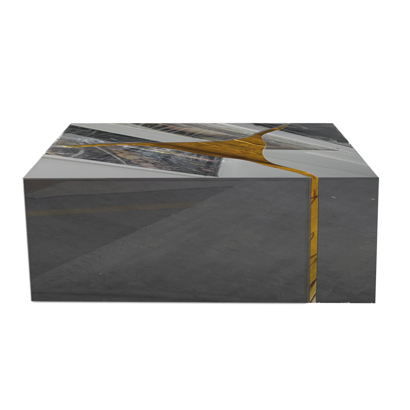 Ariana Gray Coffee Table top view