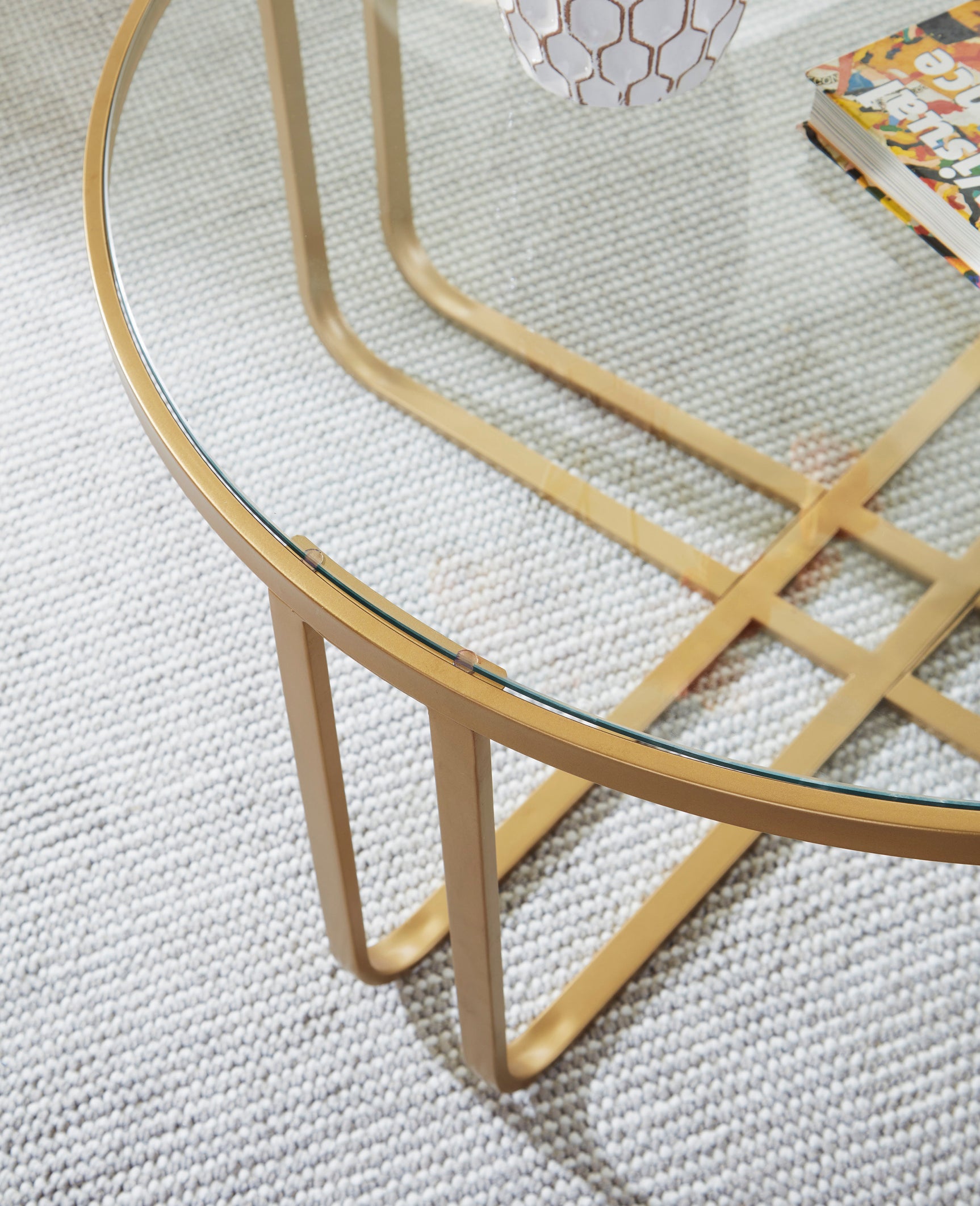 Miloton Occasional Table Set showing all pieces