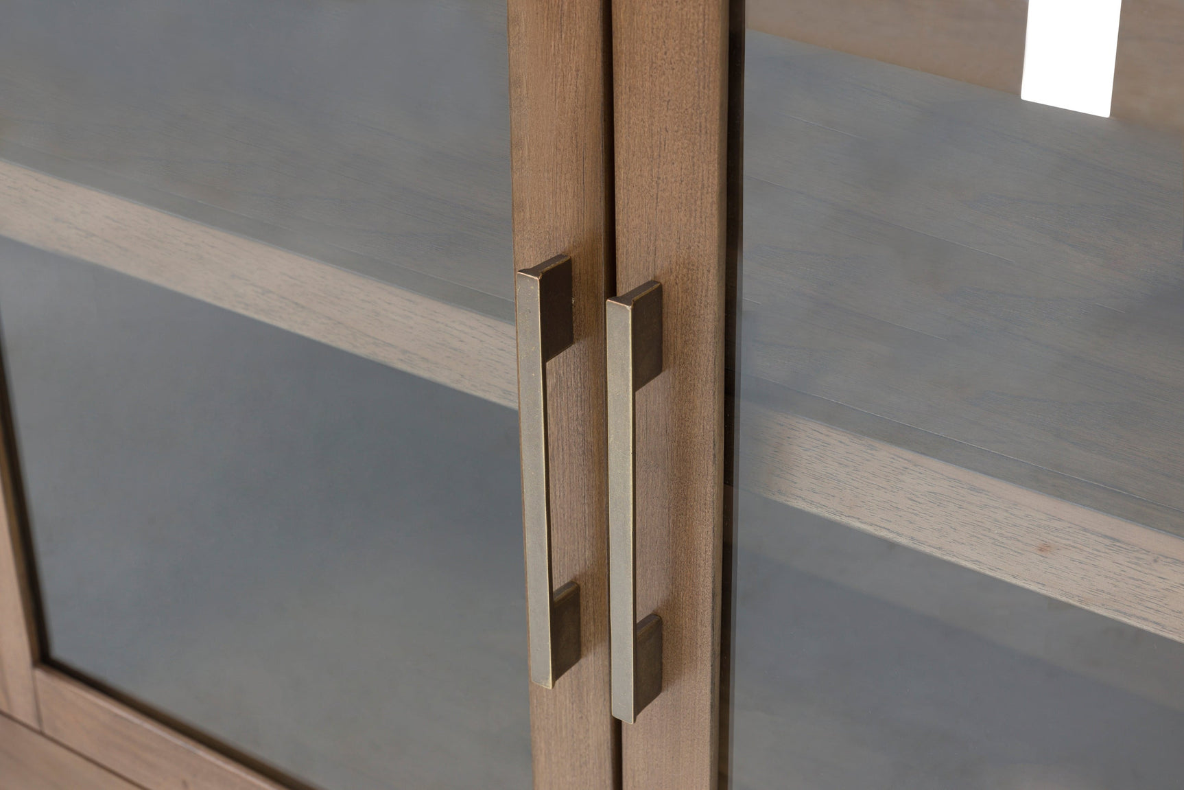 W738-78 TV stand displaying full front and side profile