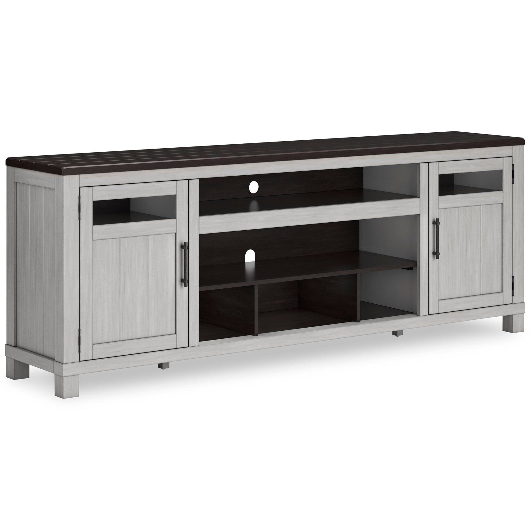 Darborn Gray Brown TV Stand