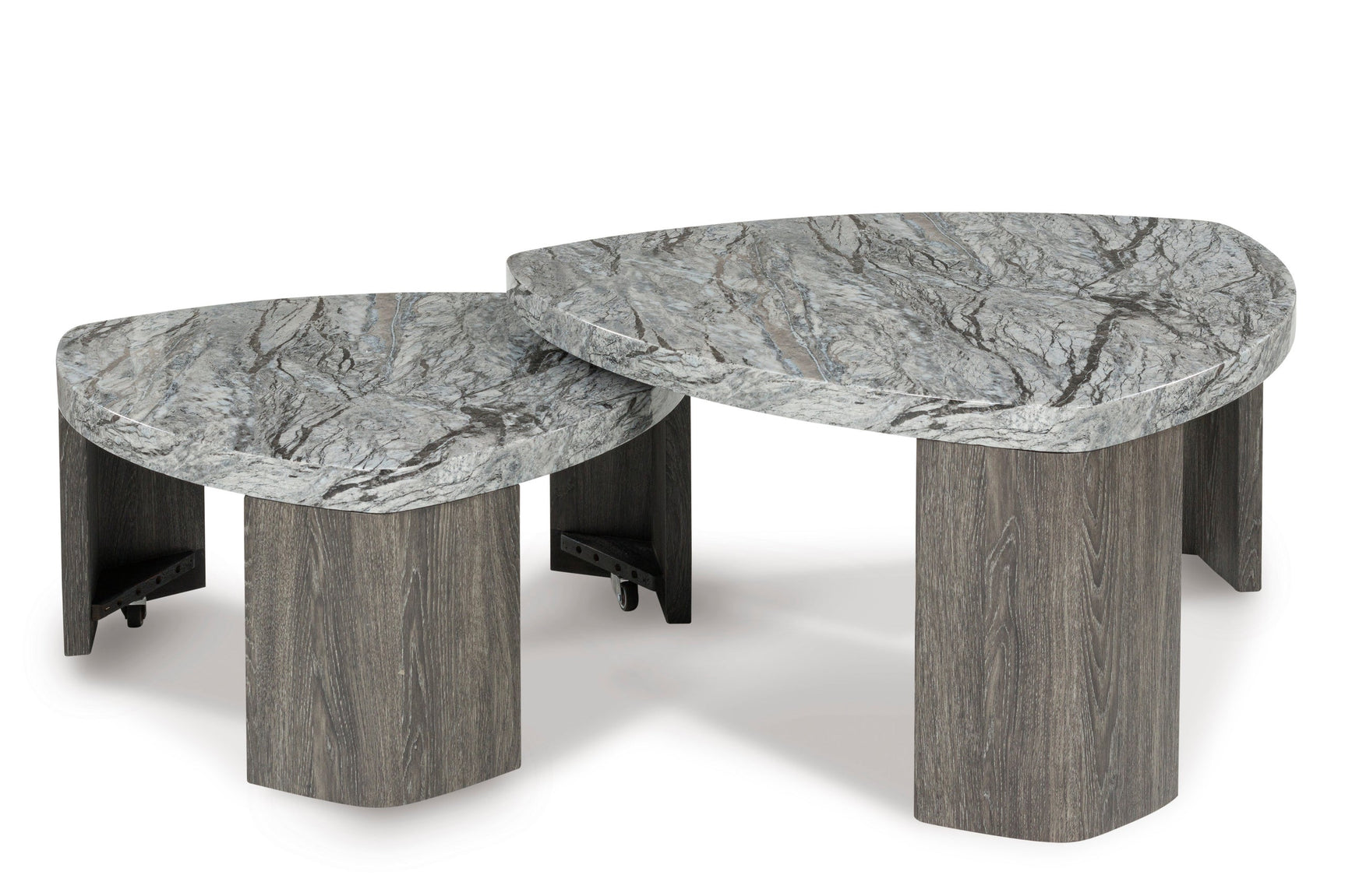 Till Occasional Table Set, side view in living room setting