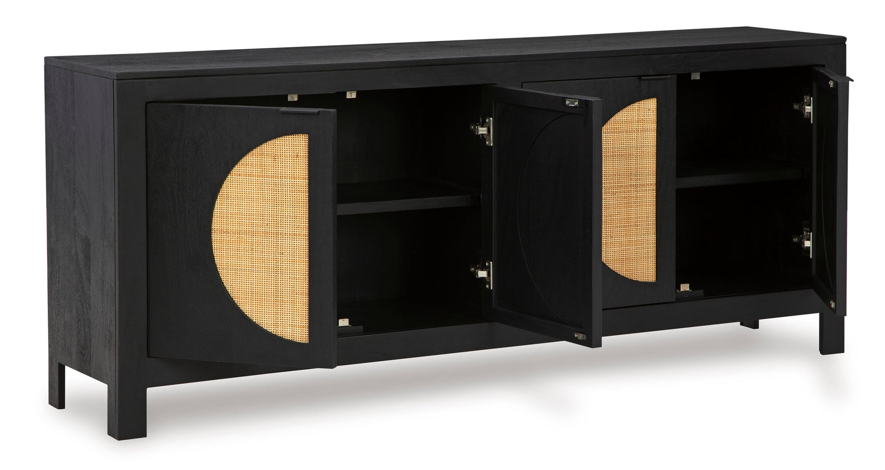 Close-up of surface and finish of A4000575 Accent Cabinet