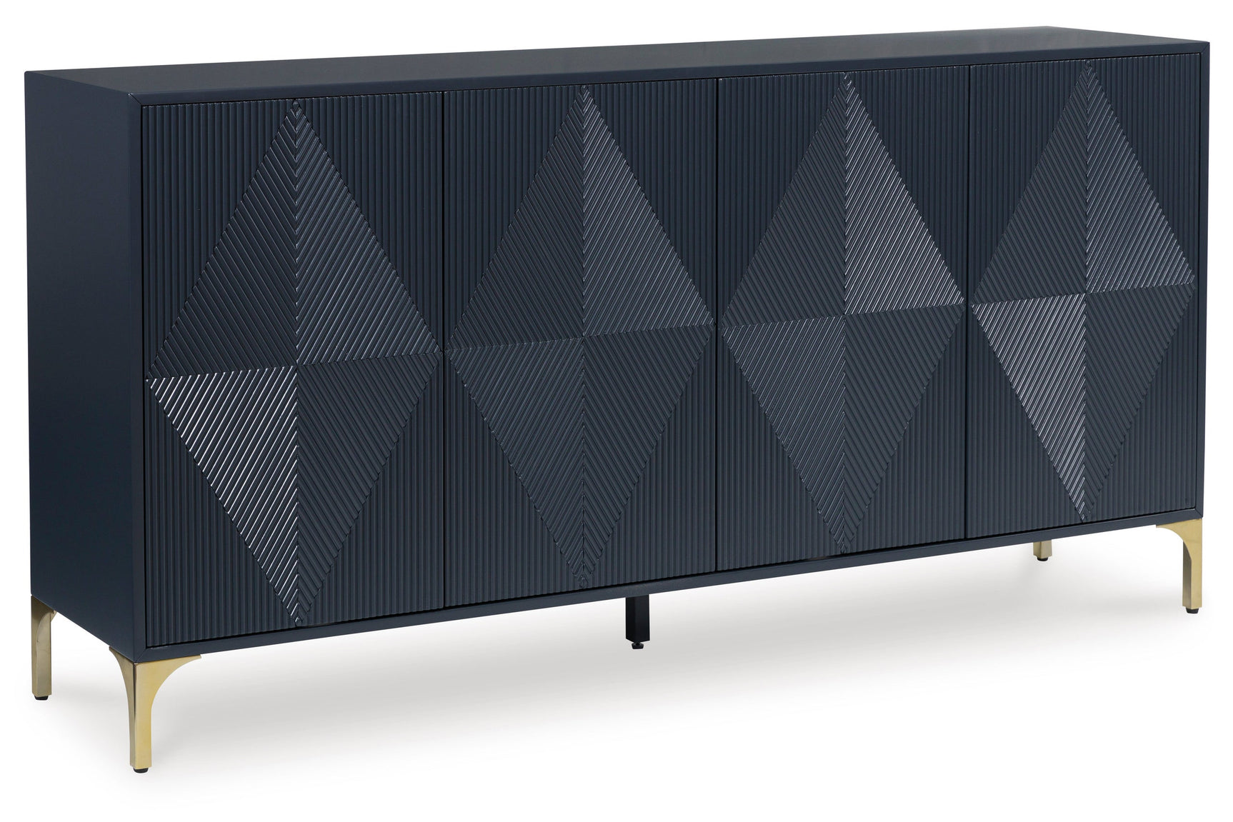 Top view of cabinet surface