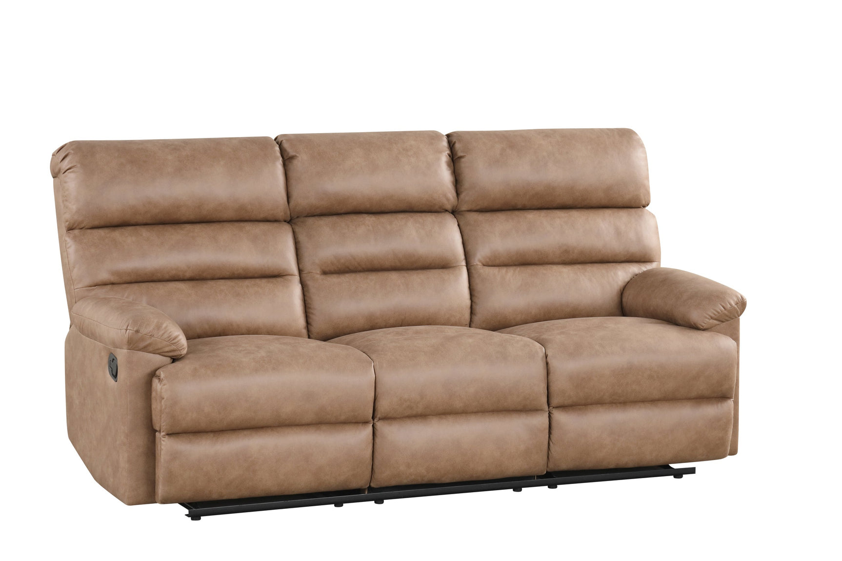 Albert loveseat reclining seat detail