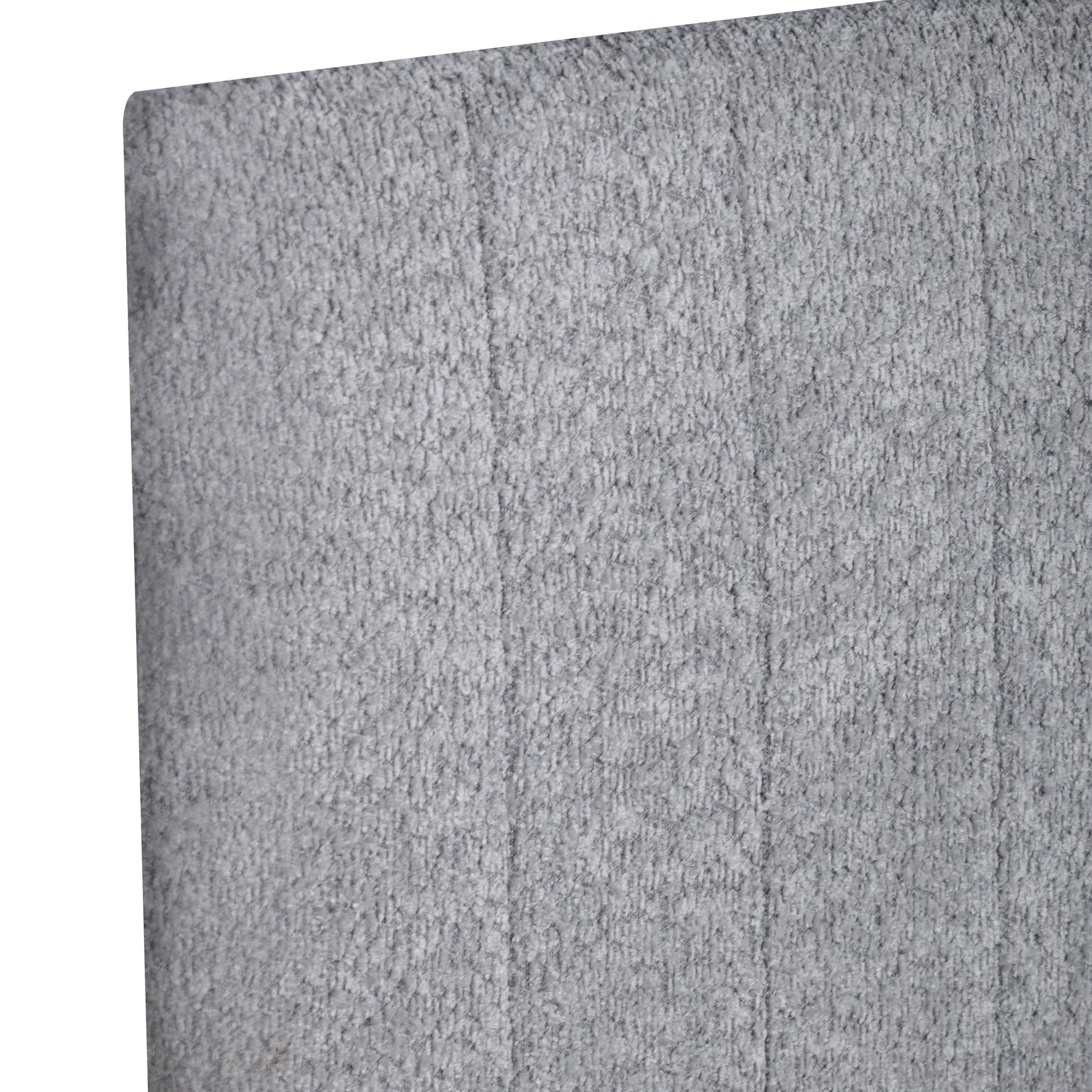 Heiden Light Gray Upholstered Platform Full Bed