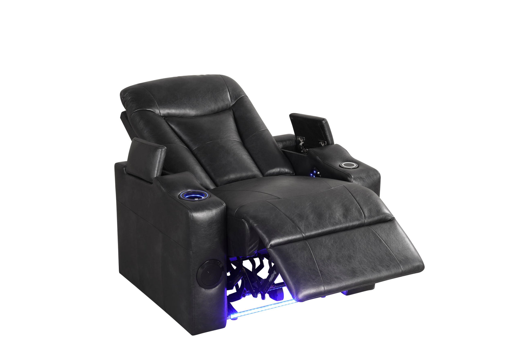 LED lighting detail under Topgun recliner